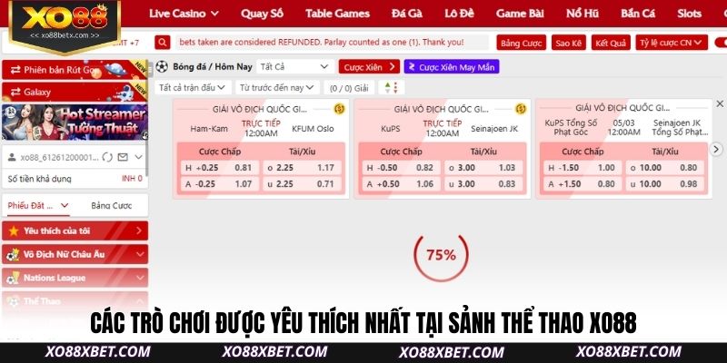 cac-tro-choi-duoc-yeu-thich-nhat-tai-sanh-the-thao-xo88